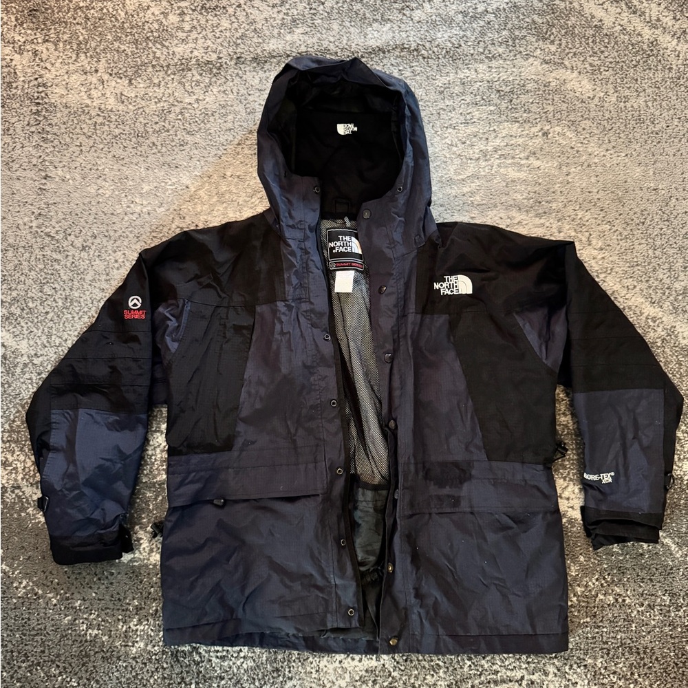 The North Face Summit Series Blue & Black Coat